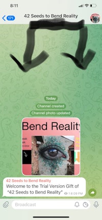 a screenshot of the app bend reality